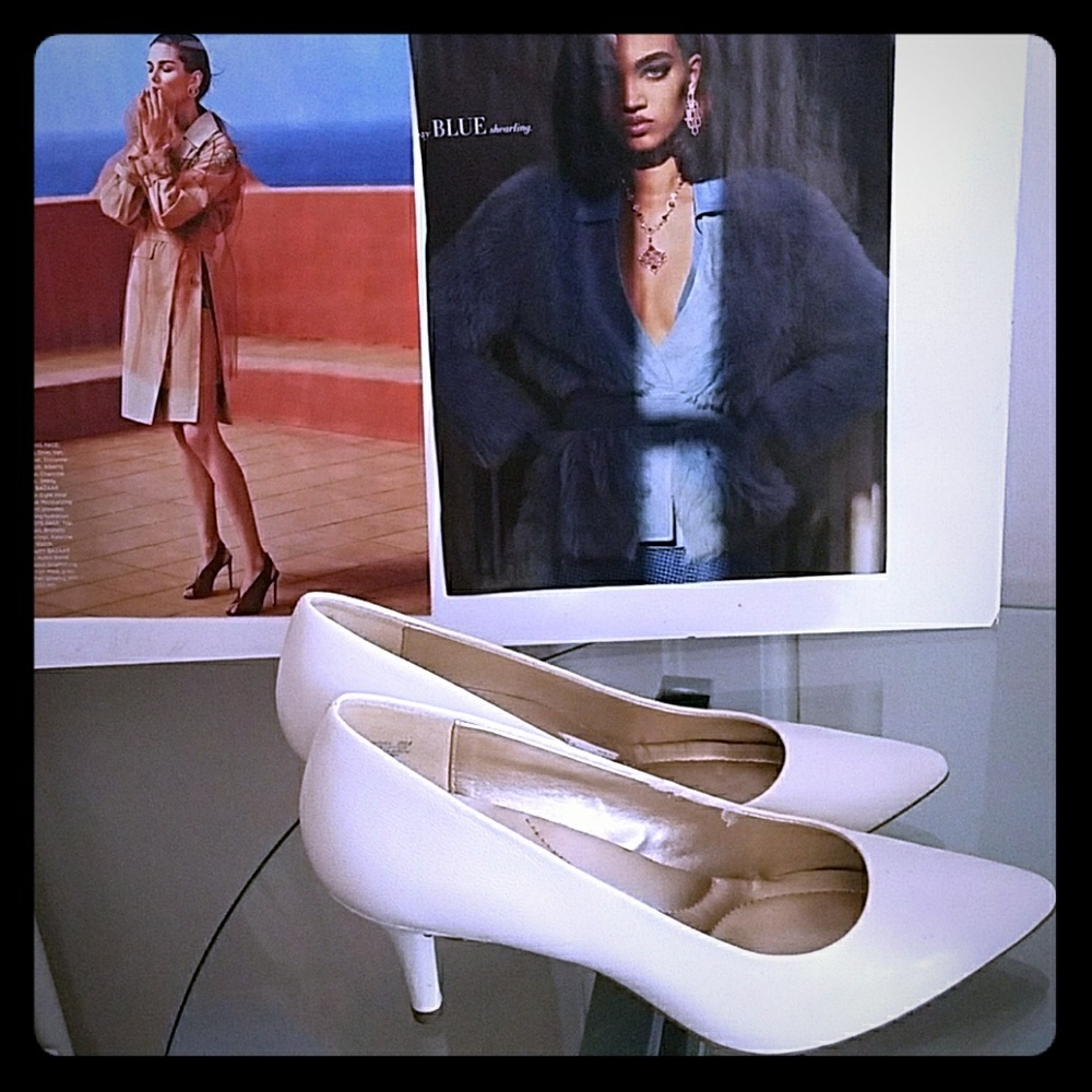 White stiletto